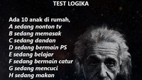 Meski masing-masing orang dikarunia tingkat kecerdasan yang berbeda, namun tidak berarti hasil tes IQ (Intelligent Quantity) yang didapat sudah mutlak dan tidak bisa diubah lagi. Foto: Instagram