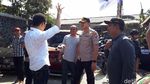 Foto: Lokasi Kebakaran di Taman Kota Digaris Polisi