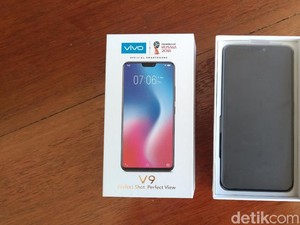 Menjajal Vivo V9, Android Bertampang iPhone X