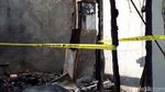 Foto: Lokasi Kebakaran di Taman Kota Digaris Polisi