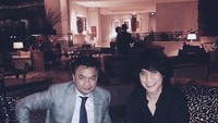Wah keren nih Kevin nongkrongnya sama Dubes Indonesia untuk Amerika.  Foto: Instagran @kevinaprilio