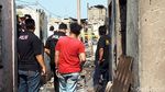 Foto: Lokasi Kebakaran di Taman Kota Digaris Polisi