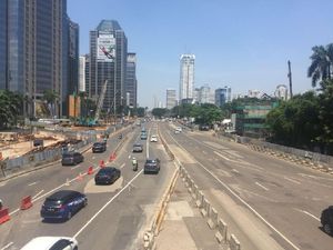 Nikmatnya Jakarta Lengang, Pasar Minggu-Senayan Cuma 10 Menit