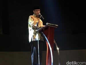 Anies Hadiri Tasyakur Pesantren Khusus Yatim