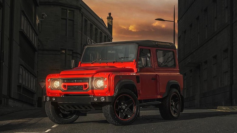 Land Rover Defender Versi Modifikasi Foto: dok. khan design Land Rover Defender Versi Modifikasi Foto: dok. khan design