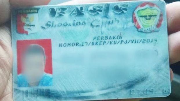  Kartu Perbakin yang disita dari pengemudi 'koboi'