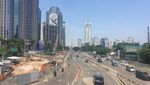 Potret Lengangnya Lalin Jakarta di Long Weekend