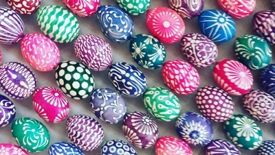 Foto: Pysanka, Telur Paskah Paling Unik dari Ukraina