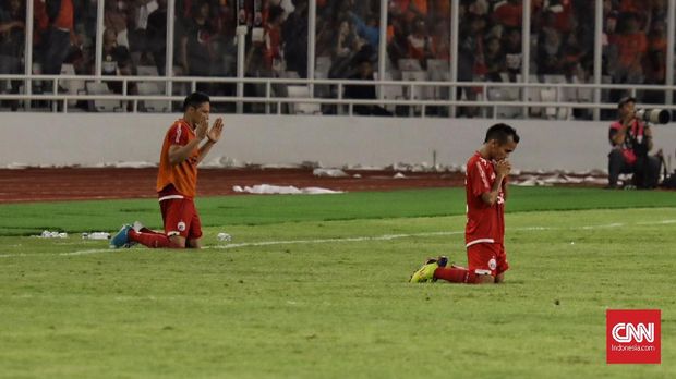 Persija Jakarta berhasil meraih kemenangan atas Arema FC.