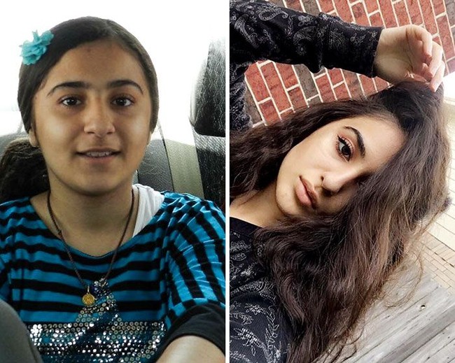 Ketika remaja, banyak perempuan belum tahu cara bermakeup. Foto: Twitter/Instagram