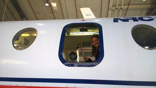 Alyssa Carson pertama kali tertarik dengan antariksa sejak usia tiga tahun ketika menonton kartun The Backyardigans. Foto: Twitter Alyssa Carson