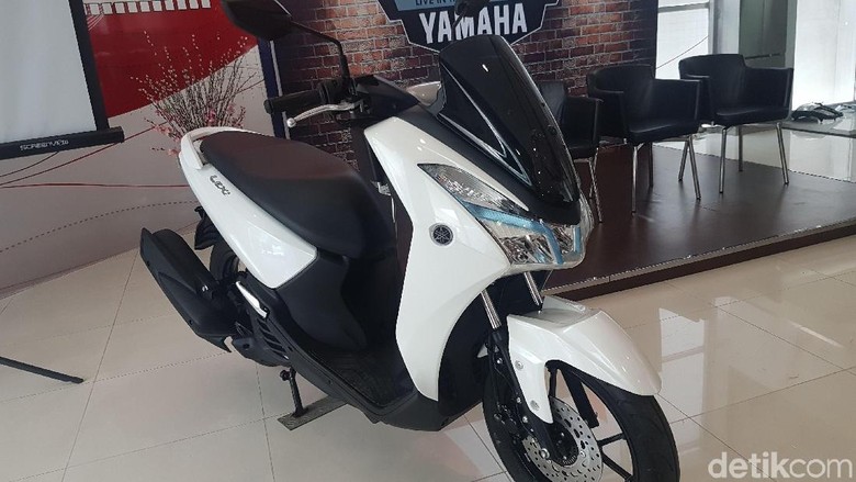 Yamaha Lexi diperlihatkan di Medan (Foto: Rangga Rahadiansyah) Yamaha Lexi diperlihatkan di Medan (Foto: Rangga Rahadiansyah)