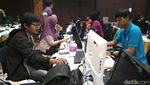 Senyum Sri Mulyani Blusukan ke Kantor Pajak di Hari Terakhir Lapor SPT