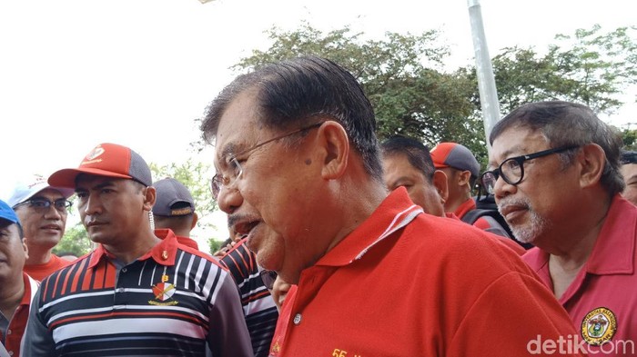 Ini Olahraga JK di Sela Kesibukan Tugas Wapres