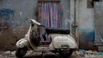 Romantisme Vespa Antik di Pakistan