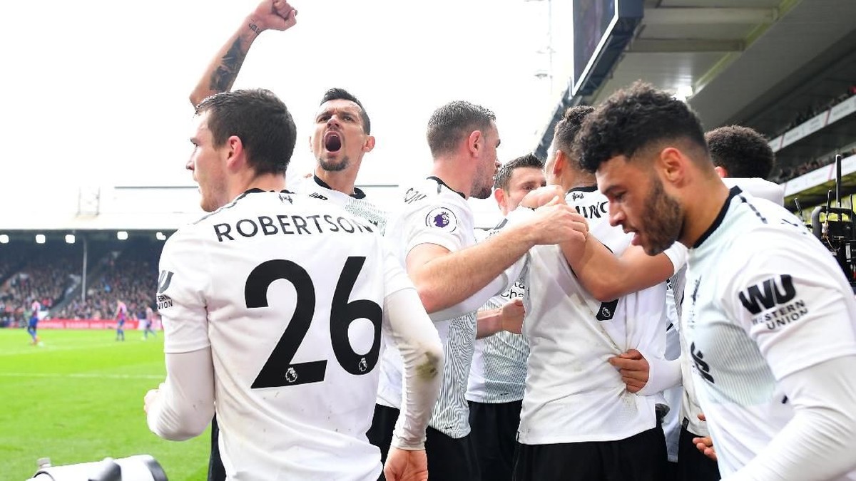 Liverpool menang 2-1 atas Crystal Palace dalam lanjutan Premier League (Foto: Dylan Martinez/Reuters)