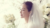 Keduanya bertukar janji suci di hadapan 100 orang tamu undangan pada 29 Maret lalu. Foto: Choi Ji Woo/dok. Instagram