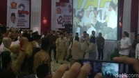 Pada Minggu (1/3), Prabowo Subianto mengahdiri kampanye Cagub-Cawagub Jawa Barat Sudrajat-Syaikhu di Depok.