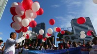 Aksi tersebut merupakan rangkaian kampanye agar gerbang ekonomi nasional itu pengelolaannya kembali diberikan kepada Indonesia saat kontrak asing habis di tahun 2019. Foto: dok. JICT