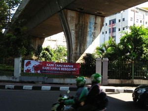 Muncul Spanduk Gatot Nurmantyo Pemimpin Masa Depan Indonesia