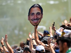 Gol Debut 36 Meter Ibrahimovic Jadi yang Terbaik di MLS