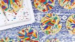 Cantiknya! Kue-kue Ini Berselimut Karpet Warna-warni