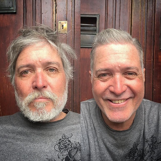 Malcolme, pria 59 tahun asal Toronto, Kanada. Ia hidup sebagai tunawisma sudah dua tahun lebih. Pria yang sempat tinggal di Rusia ini ternyata pernah bekerja di kemiliteran Kanada berlatih menjadi instruktur scuba diving. Foto: Instagram/@joshuacoombes