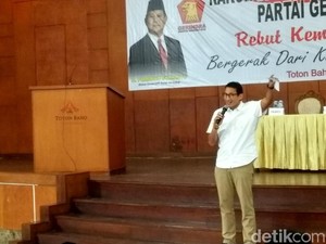 Jadi Jurkam, Sandiaga Ingin OK OCE Diterapkan di Bekasi