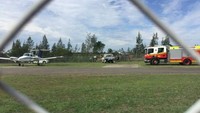 Penyebab jatuhnya pesawat hingga kini masih diselidiki. (Foto: Dok. Ambulance NSW via ABC News)