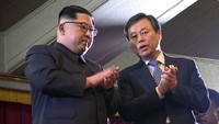 Pihak Korut menyebut Kim Jong Un terpukau dengan penampilan bintang K-Pop tersebut dan ikut bersorak bersama penonton konser lainnya (Foto: AFP PHOTO / KOREA POOL / - / South Korea OUT)