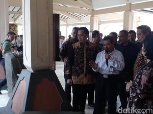 SBY dan AHY Napak Tilas Majapahit di Mojokerto