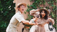 Putri Titian memberi caption One Wild Year ! untuk foto-foto ini. Foto: Instagram Putri Titian