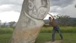 Foto: Keajaiban Patung Lore Lindu di Sulawesi Tengah