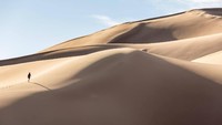 Gurun pasir ini namanya Great Sand Dunes National Park and Preserve, yang berlokasi di Negara Bagaian Colorado, Amerika Serikat bagian utara (Great Sand Dunes National Park and Preserve/Facebook)