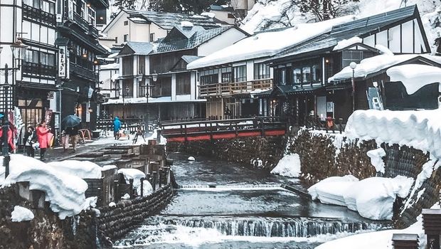 Ginzan Onsen Ginzan Onsen, Jepang