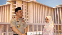 Wakil Ketua DMI (Dewan Masjid Indonesia) juga bertemu dengan Rifda Farnidah sang juara kedua Lomba Hafal Quran tingkat dunia