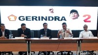 Gerindra membeberkan nominal duit yang dipakai partainya. Dalam sebulan, partai dengan nomor urut 2 itu menghabiskan sekitar Rp 2 miliar di level pimpinan pusat. Dana berasal dari sumbangan kader yang duduk di parlemen, dari iuran anggota, hingga dari donatur. (Foto: Danu Damarjati/detikcom)