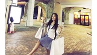 Lalu ini saat Cecillia wisata belanja di Johor Baru, Malaysia (cecillimbad/Instagram)