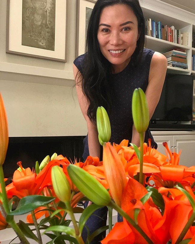 Lagi-lagi usia bukan halangan bagi Wendi untuk menjalin cinta. Rupert memiliki beda usia 38 tahun lebih tua dari Wendi. Foto: dok. Instagram