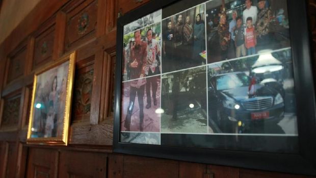 Foto Jokowi saat berkunjung