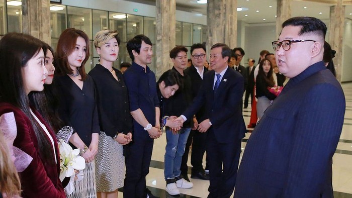 Korut Minta Maaf Larang Korsel Liput Kim Jong-Un Nonton Konser