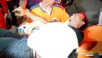 Ada beberapa korban akibat kebakaran ini.