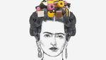 Keren! Seniman Ini Lukis Rambut Pakai Aneka Makanan