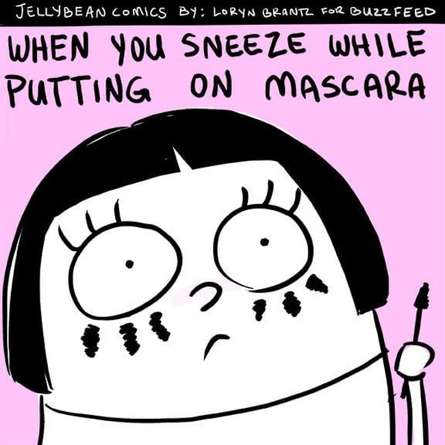 Harus ekstra hati-hati saat pakai maskara! Foto: Istimewa