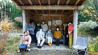 Foto: Desa ini bernama Desa Nagoro, berada di kawasan lembah terpencil Prefektur Tokushima. (syarabai/ Instagram)