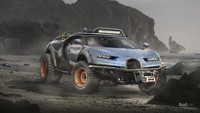 Bugatti Chiron merupakan salah satu supercar yang diperhitungkan beberapa tahun ini. Dengan mesin W16 quad-turbocharged 8 liter, mampu berlari 96.5 km/jam hanya dalam waktu 4 detik.Namun sepertinya kemampuan off-road juga bisa dimiliki oleh Bugatti Chiron. Otolovers bisa bayangin tidak kalau Bugatti Chiron dengan mesin yang super itu dibuat dengan desain seperti ini untuk off-road. Foto: Budget Direct