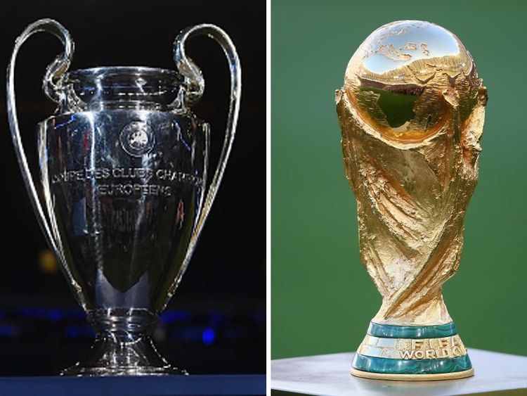 Para Juara Piala/Liga Champions dan Piala Dunia di Tahun yang Sama