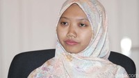 Rifdah Farnidah menghadiri pertemuan di kantor DMI Pusat.