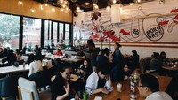 Terinspirasi dari buruknya polusi udara di Beijing, Daniel Urdaneta dan Alex Molina memutuskan untuk membuka kafe dan resto yang menyajikan salad, paleo, jus buah, dan makanan sehat lainnya. Foto: Istimewa