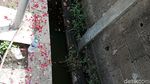 Foto: Taburan Bunga di Got Lokasi Tewasnya Cutfil